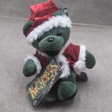 GRATEFUL DEAD BEAN BEAR BY LIQUID BLUE "NICHOLAS" BEAR NWT RARE Green