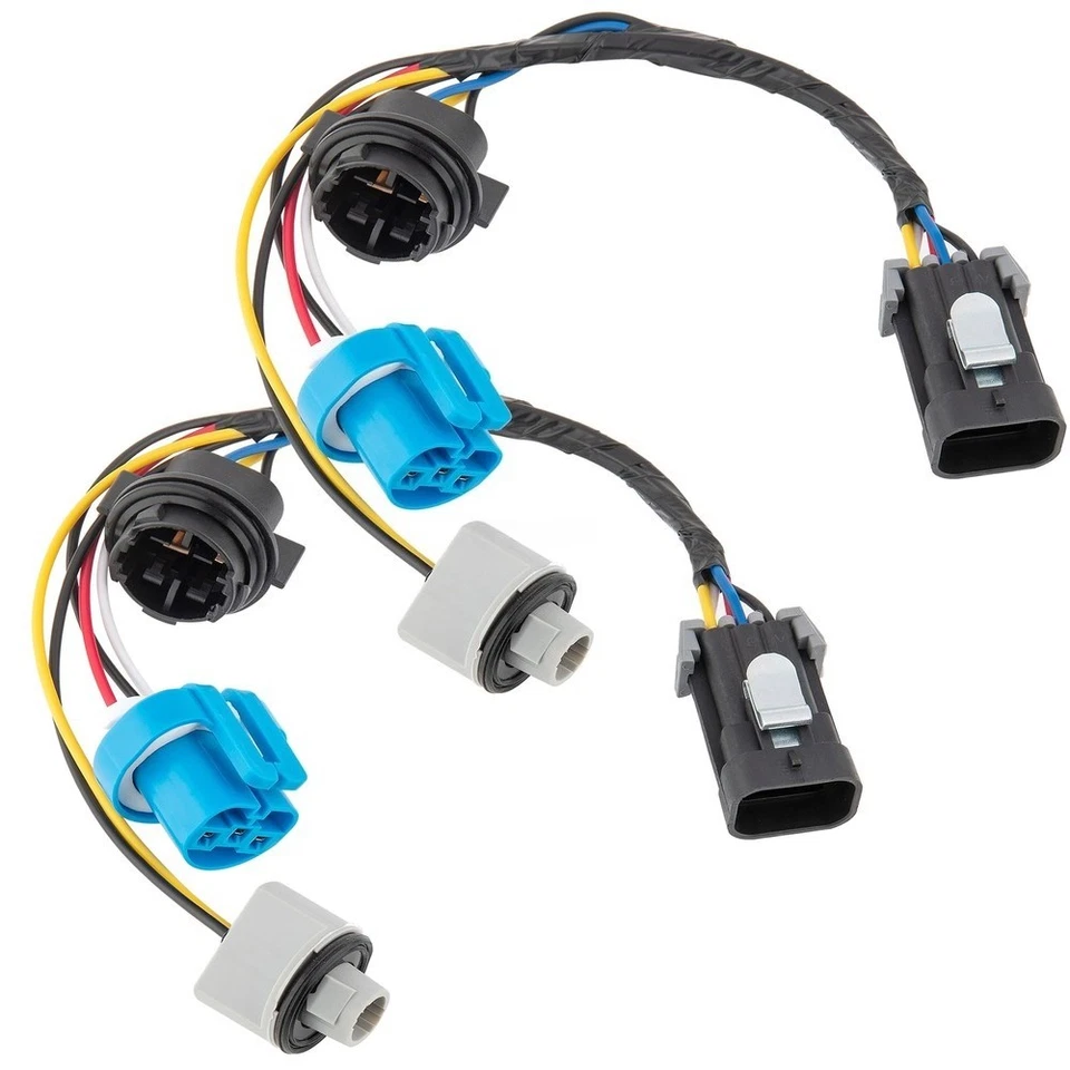 2x Headlight Wiring Harness Connector For 05-09 Chevy Cobalt Pontiac G5 Pursuit Foto 2 de 4