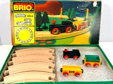 Vintage Brio 33115 Wooden Railway Sweden 1985 Complete Excellent