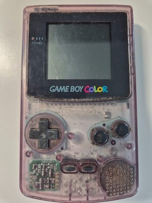 Nintendo Game Boy Color CGB-001 Atomic Purple   voll funktionsfähig