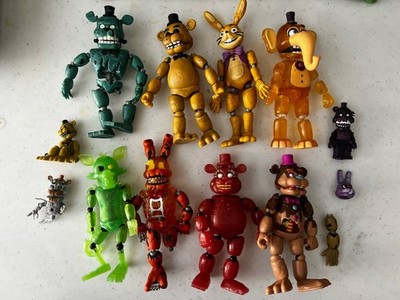 Lot Funko Five Nights at Freddy's FNAF 5  Action Figures Lot Of 8 And Minis