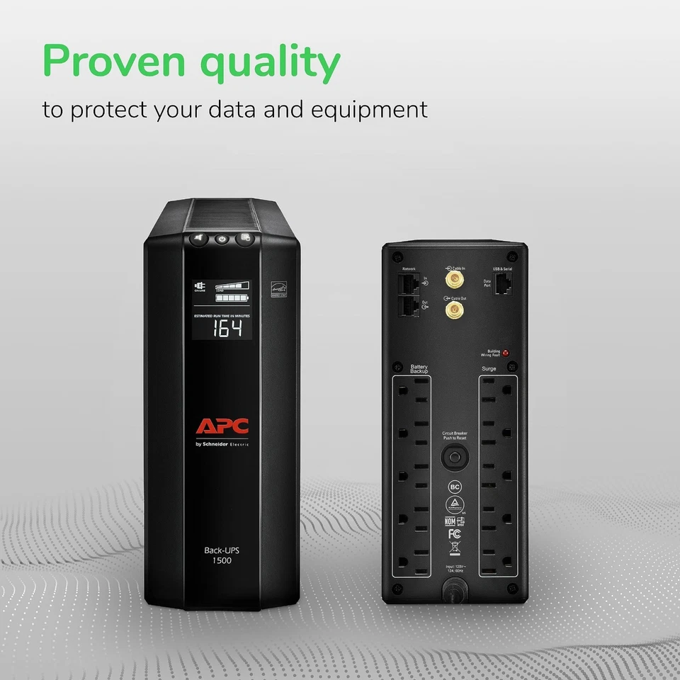 NEW APC BX1500M Back-UPS Pro 1500VA 900 Watt 10 Out Uninterruptible Power Supply - Image 3 of 4