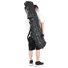 3 Layers Fishing Pole Bag Portable Folding Fishing Rod Storage Bag For Fish GWMX