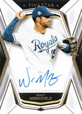 2019 Topps Five Star Whit Merrifield Autograph Fsa-Wm