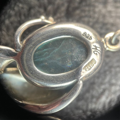 Hagit Gorali Labradorite Floral Dangle Earrings - Picture 13 of 16