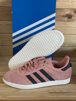 Adidas Gazelle Athletic Sneakers Shoes Pink Black White JH5388 Men's Size 7
