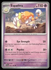 espathra pokemon card value 069/142 Espathra