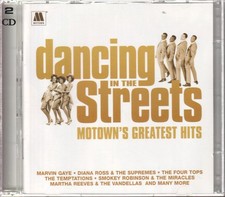 Various Artists Dancing In the Streets Motown's Greatest Hits double CD UK