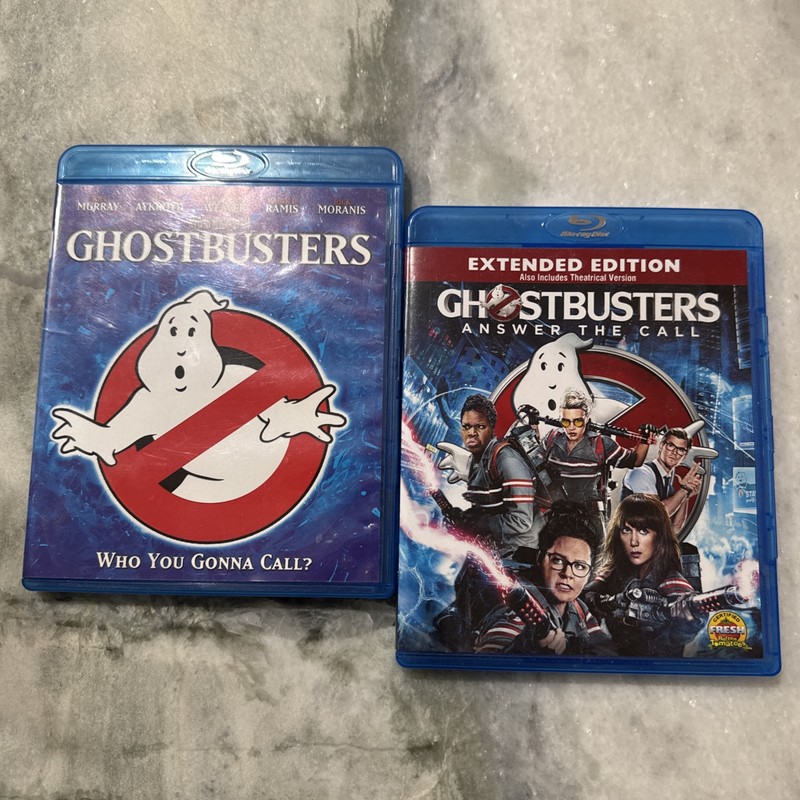Ghostbusters - Who You Gonna Call? Blu-Ray DVD Ghostbusters Answer The Call. 2!!