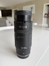 Canon Zoom Lens EF 100-300mm 1:5.6 2m-ꝏ MACRO-ꝏ Autofocus - Tested & Working