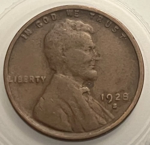 1928-S Lincoln Wheat Cent AG/Good San Francisco BN181