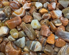 One Pound Lot 🔥 Lake Superior Agates * Free Shipping! Over 100 Unique Gems 1lb