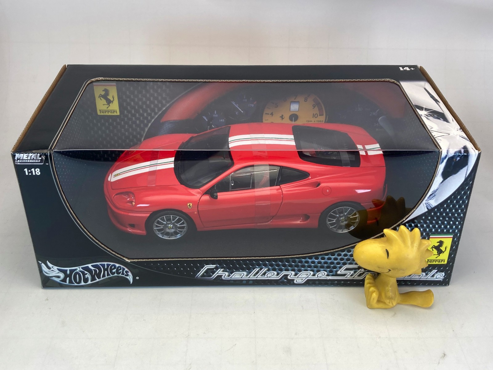 Hot Wheels Ferrari 360 Modena Challenge Stradale 2003 1:18 C0407