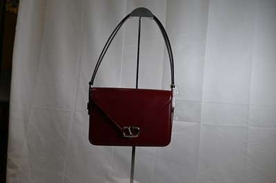 VALENTINO GARAVANI LETTER SCHULTERTASCHE CORDOVAN ROT (BURGUND ) SELTEN! UVP 3648£
