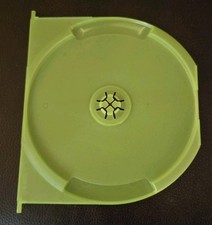 Replacement Double Game 2 Disc Case Insert Flap Xbox 360 Green Holds Game