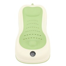 Wsparcie kąpieli dla niemowląt Wanna dla noworodków z termometrem Miękki umywalka Antypoślizgowy CU