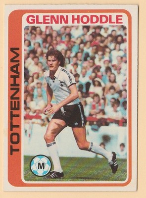 Topps Football Pale Blue Back 1979 #80 Glen Hoddle Tottenham Hotspur Spurs