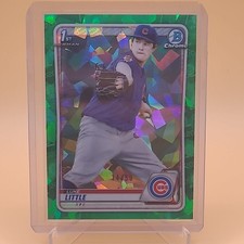 2020 Bowman Chrome Draft Sapphire Edition - Luke Little #BD-105 Green /50 (RC)