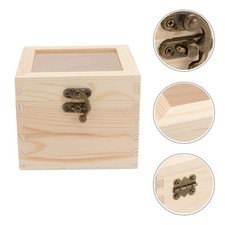 Memorial Box Jewelry Wood Decorative Storage Boxes with Lids Favor
