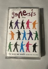 Genesis Live: The Way We Walk, Vol. 2 The Longs by Genesis 1993 UK Cassette