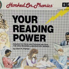 1992 Hooked On Phonics Your Reading Power Sra Laboratory Series Complete W/ key