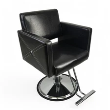Classic Hydraulic Barber Chair Salon Hair Beauty Shampoo Equipment Stylist Black