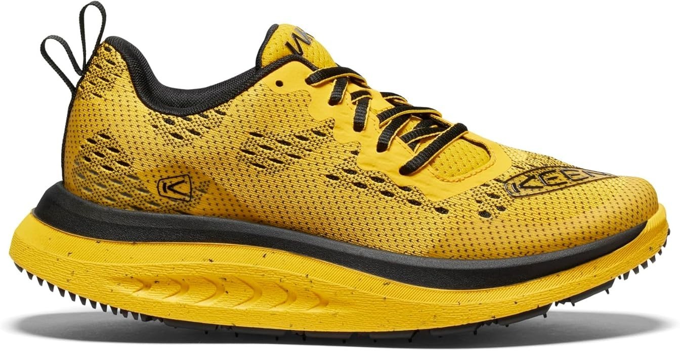 Nuovissimo KEEN Donna WK400 Performance Traspirante Passeggio Giallo Nero US 7 5