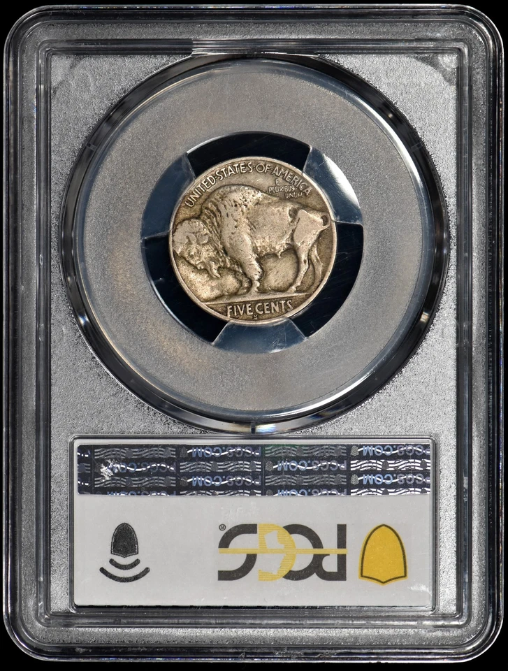 1926-S Buffalo Nickel 5c PCGS VF30 - Original! - Image 2 of 3