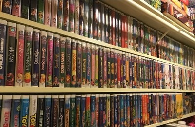 VHS Movies Disney Horror Comedy Action Drama RomCom