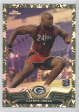 2013 Topps Chrome Military Refractor 494/499 Datone Jones #185 5q3