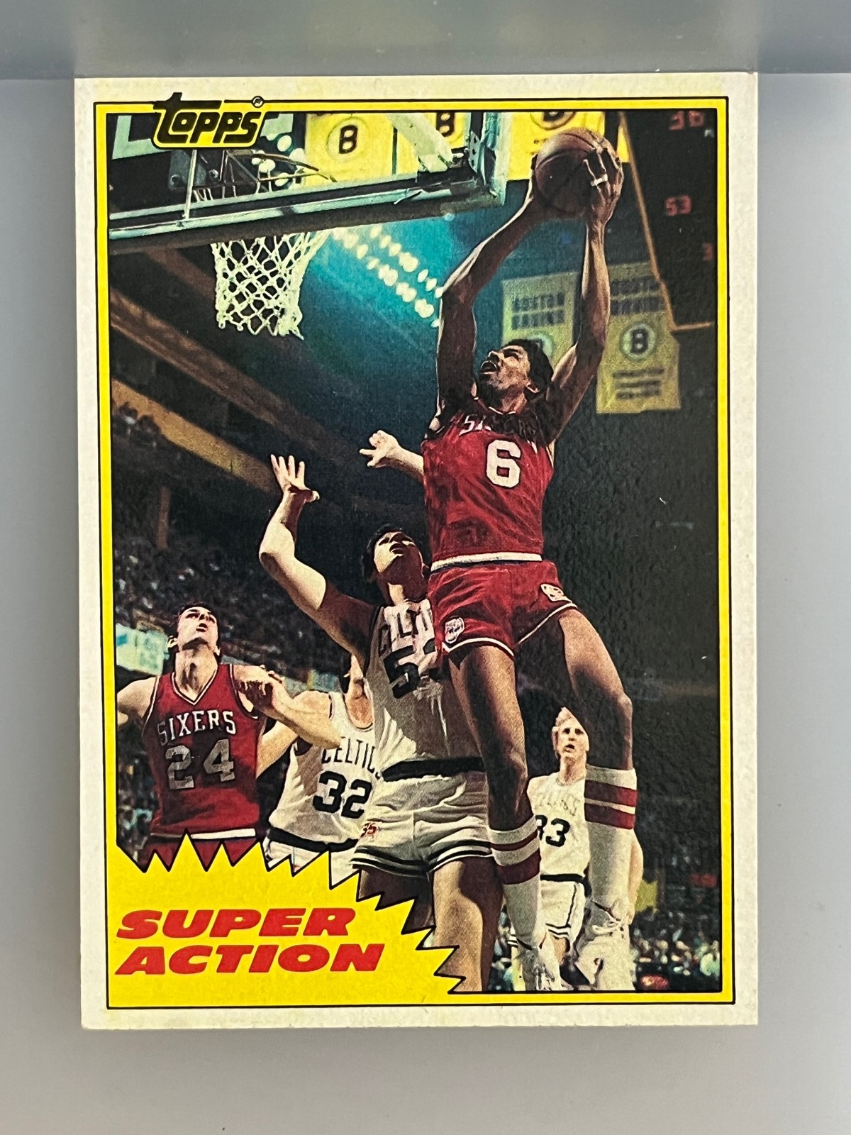 1981-82 Topps #E104 Julius Erving