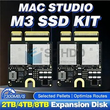 Apple Mac Studio M3 Ultra SSD Kit 4TB 2X2TB For Capacity Upgrade New Particles