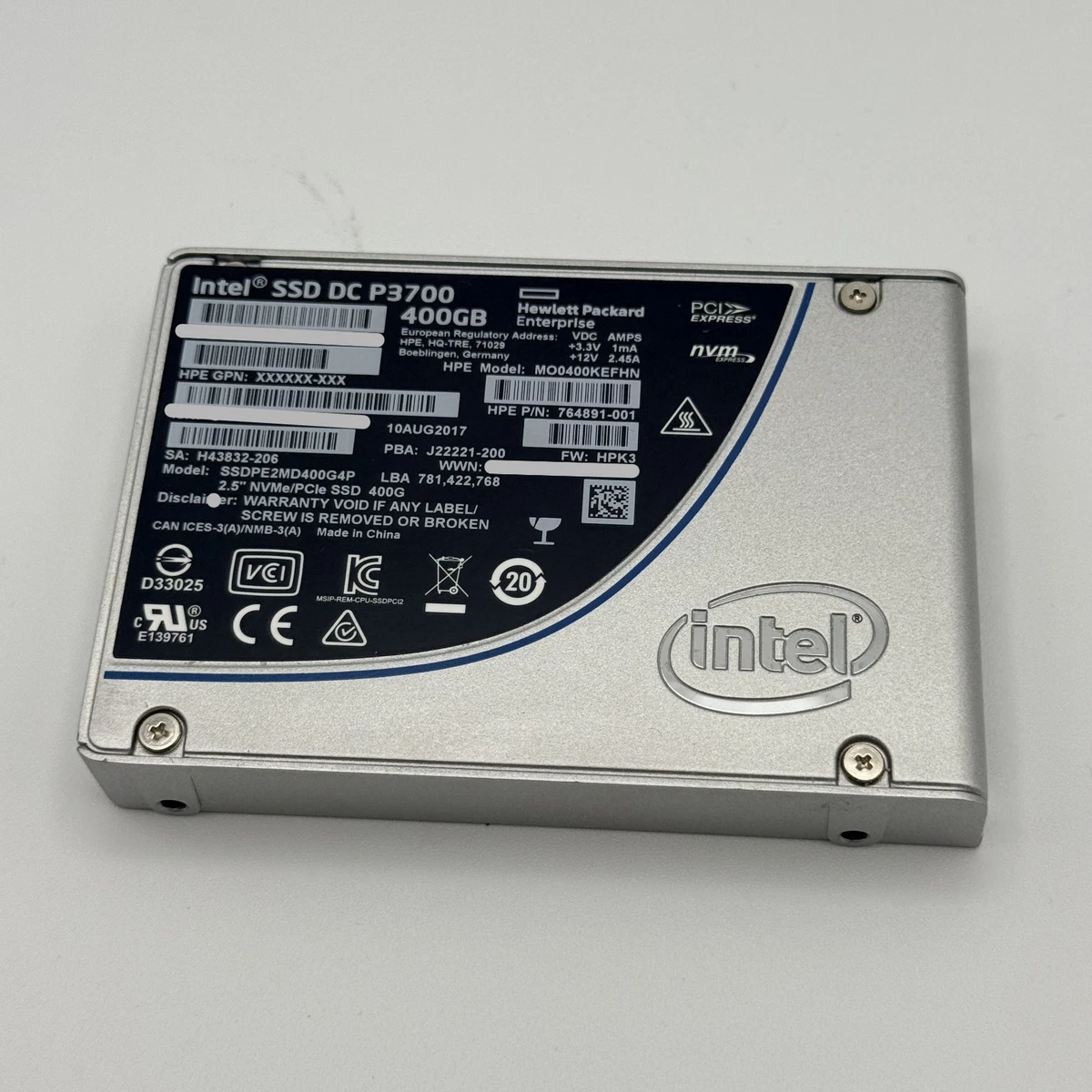 Intel 400GB Solid State Drives for sale | eBay