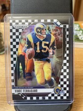 2024 Panini Prizm - Vince Ferragamo #174 Black & White Checker Prizm