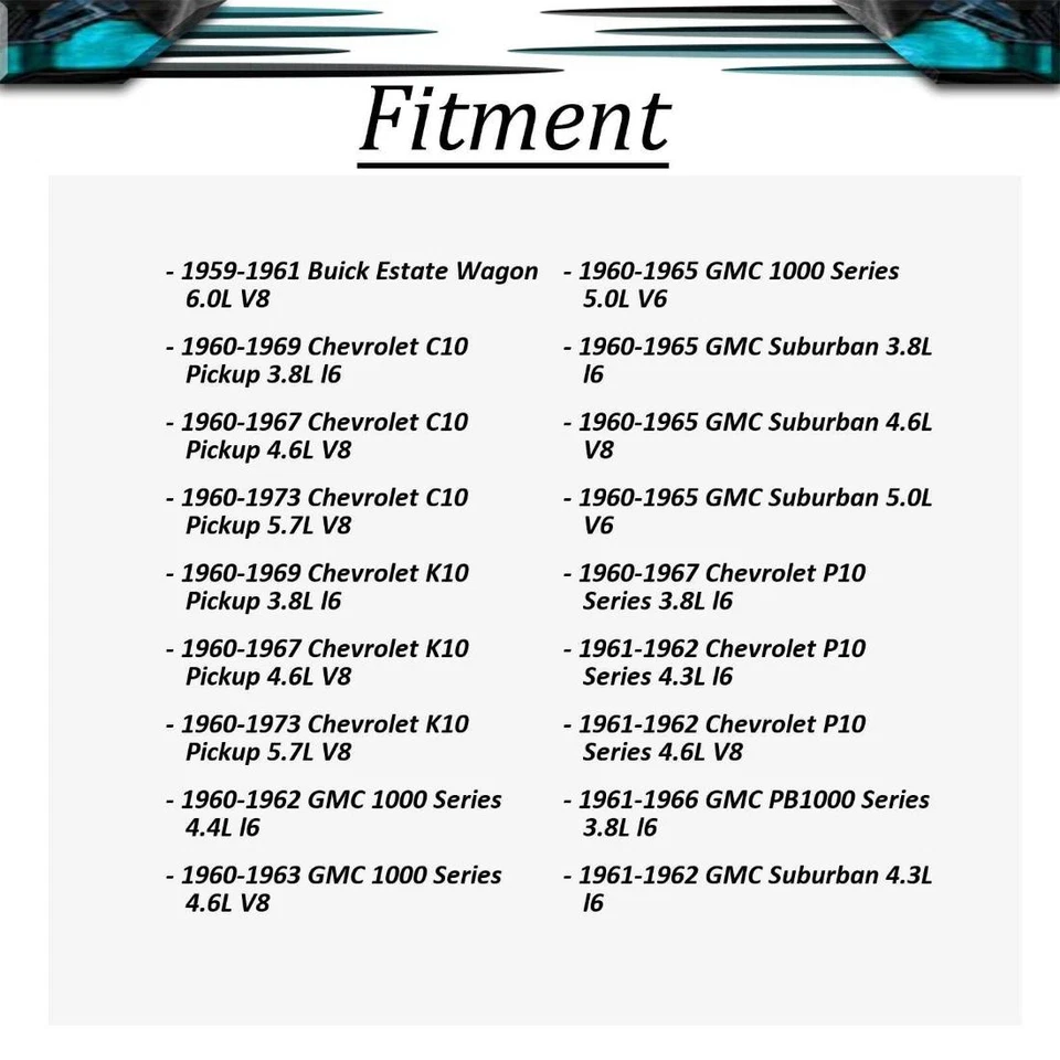 Cilindro de rueda de freno de 2 tambores trasero izquierdo trasero derecho para Buick Special 1952 1953 Foto 3 de 4