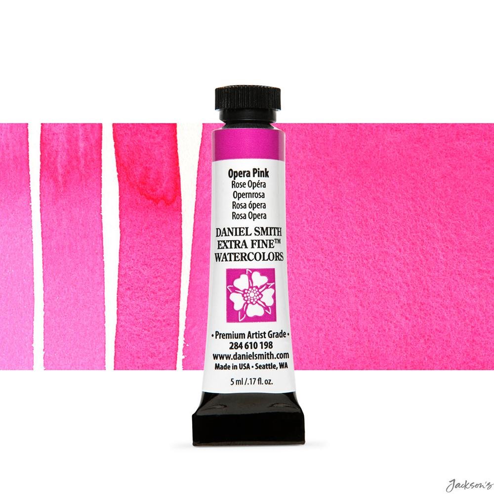 Daniel Smith Watercolour Paint Tube 5ml Opera Pink PR122 For Artists