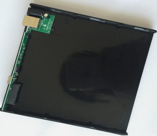 Laptop Slim sata 7+6Pin CD DVD RW ROM to USB Adapter For 12.7mm External CD case - 第 2/3 張圖片