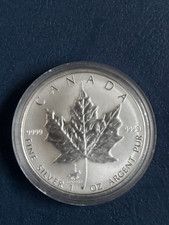1998 Canada $5 1oz RCMP Privy Mark Silver Maple Leaf Bullion coin