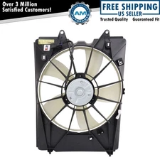 Left A/C Condenser Cooling Fan Assembly Driver Side Fits 14-20 Acura 16-23 Honda
