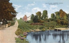 Stanhope NJ Morris Canal Plane Postcard ca 1915