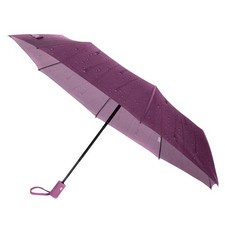 Heavy-Duty Automatic Raindrop Umbrella Windproof 8-Rib Metal Safety Frame