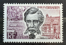 Timbre Stamp 1963 - YT 1383 - Emile Verhaeren - Neuf** MNH