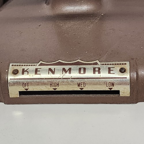 Kenmore 3 Speed Oscillating Brown Fan 13" Cage Vintage Model 336.80901 For Parts - Picture 7 of 12