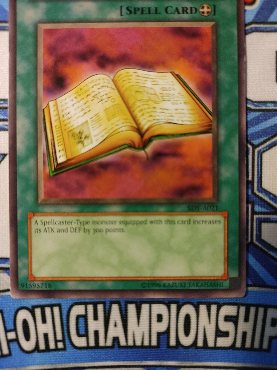 Yugioh BOOK OF SECRET ARTS (NO FEATHER MISPRINT) SDY-A021 COMMON