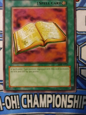 Yugioh BOOK OF SECRET ARTS (NO FEATHER MISPRINT) SDY-A021 COMMON