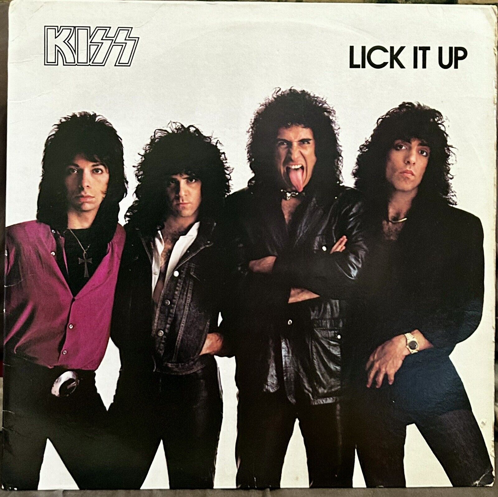 Kiss Lick It Up Vinyl LP 1983 Mercury – 422-814 297-1-AS