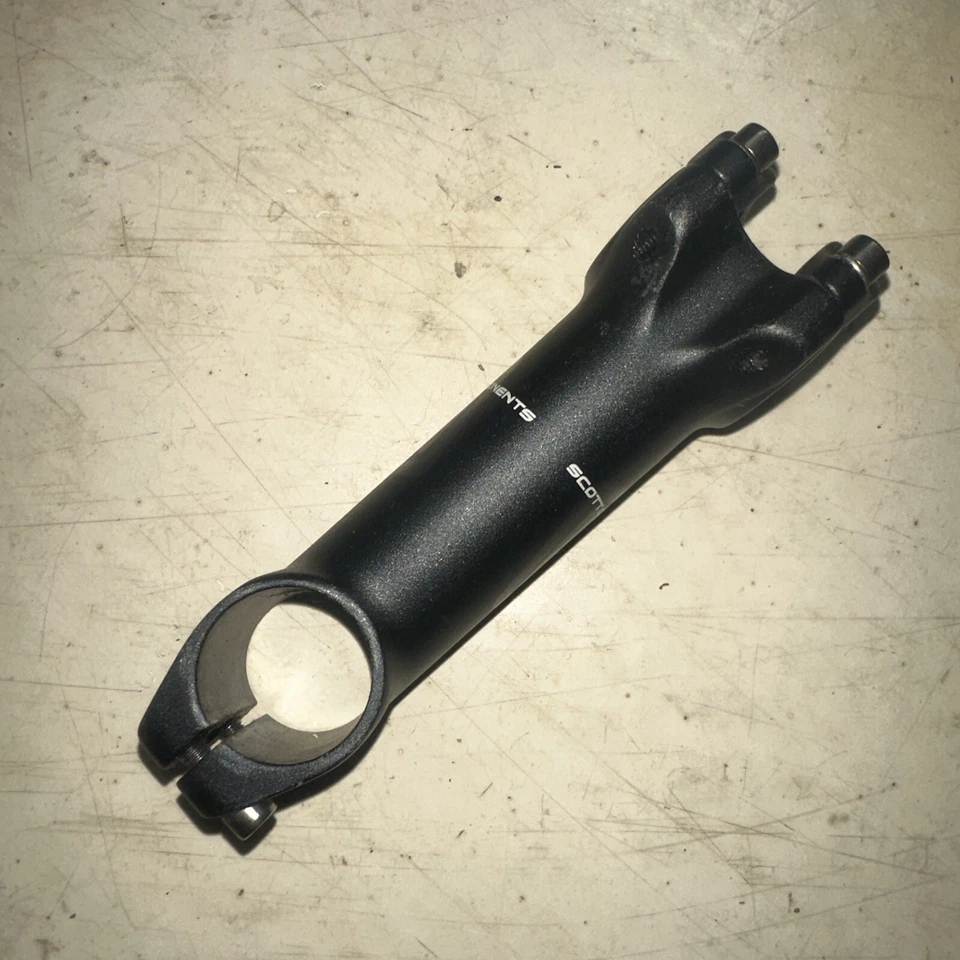 Scott Bicycle stem 110mm +/- 7 degree 31.8 mm 1 1/8th black Alloy Threadless - Image 3 of 4