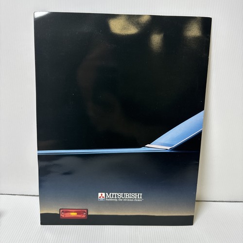 1990 Mitsubishi Sigma 10-page Original Car Sales Brochure Catalog - Galant - Picture 3 of 3
