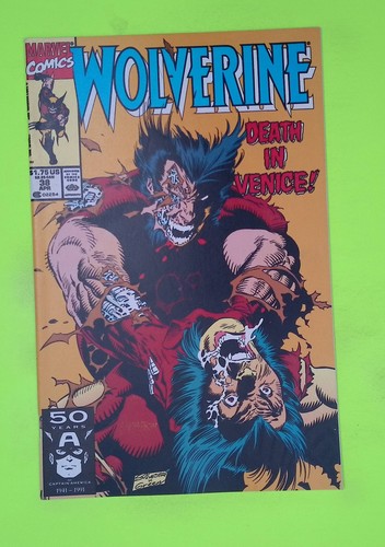 Wolverine #38 Vol. 2 1991 Marvel Comics 1. App 8.0 Comic Buch K14-267