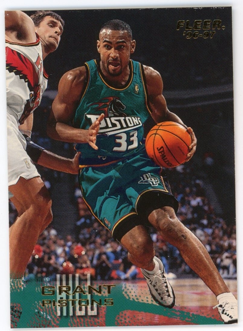 1996-97 Fleer Grant Hill #180 HOF  BASKETBALL